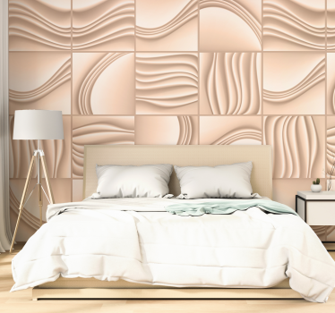 Satin Dream Modern Wallpaper - TenStickers