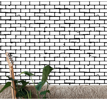 Simulated Brickwork bricks wallpaper - TenStickers