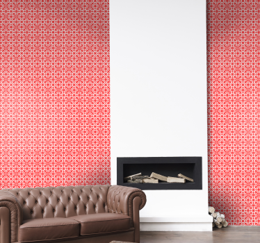 Slavic ornament Hallway Wallpaper - TenStickers