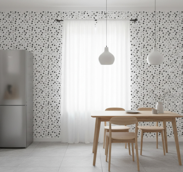 Textured wallpaper bold dotted pattern - TenStickers