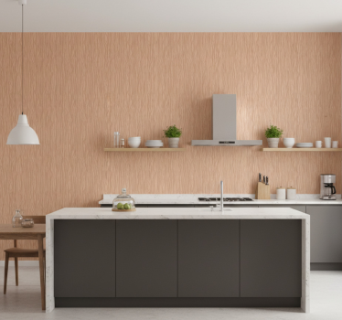 Textured wallpaper with organic timber design - TenStickers