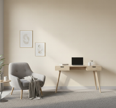 Wallpaper office bone color translucent - TenStickers