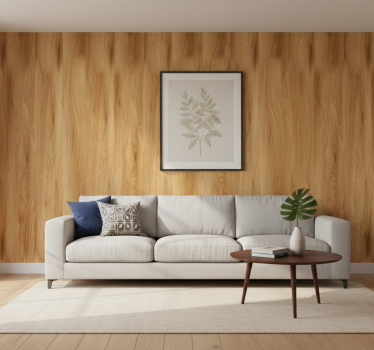 Wood effect wallpaper realistic background - TenStickers